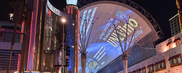 downtown Las Vegas